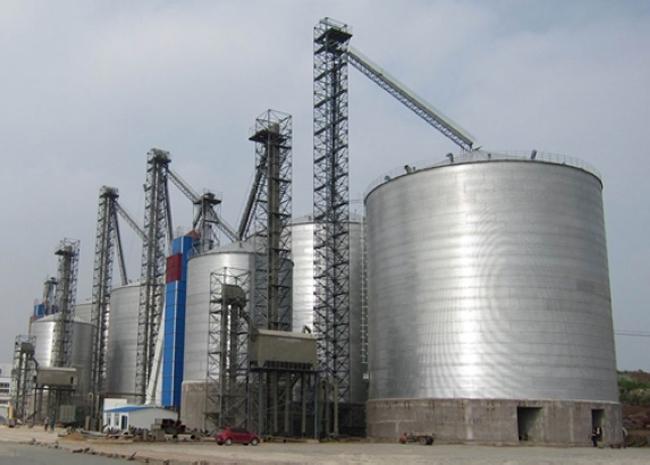 大同大型钢板库构造参数及水泥储存质量